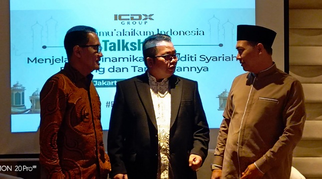 Talk Show ICDX yang bertajuk “Menjelajahi Dinamika Komoditi Syariah: Peluang dan Tantangannya di Indonesia”