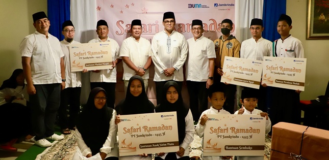 Gelar Safari Ramadan, Jamkrindo Lakukan Kegiatan Sosial…