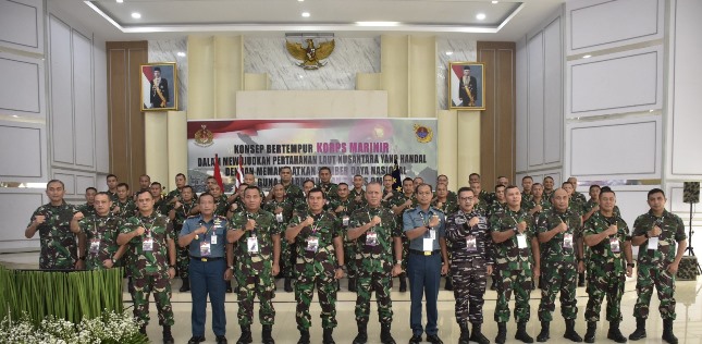 Danlanmar Jakarta Hadiri Pembukaan FGD korps Marinir 2024