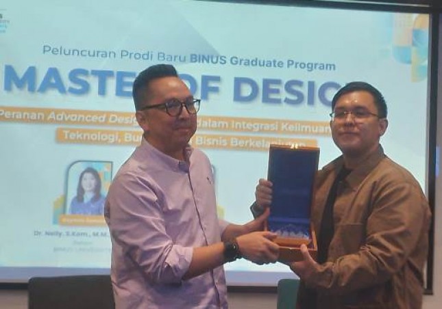 Luncurkan Program Magister Desain, BINUS Graduate Program Terapkan Kurikulum Advanced Designpreneur 