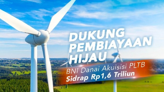 Ilustrasi pembiayaan BNI ke PLTB Sidrap