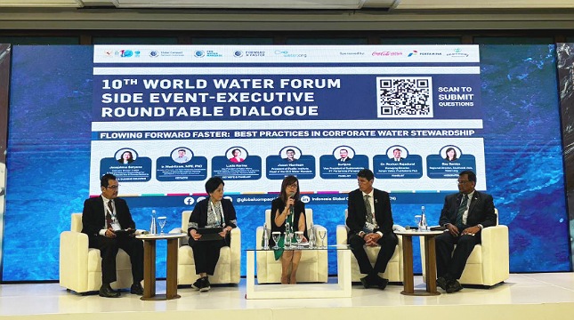 Sesi dialog di World Water Forum 2024