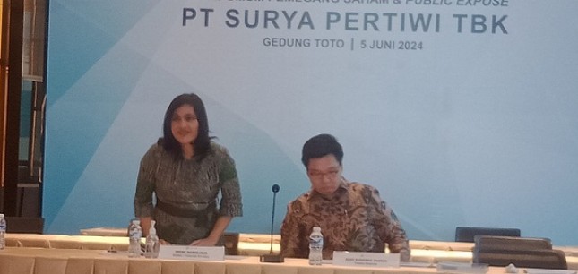 Irene Hamidjaja, Direktur PT Surya Pertiwi Tbk. (Foto: Humas SPTO)