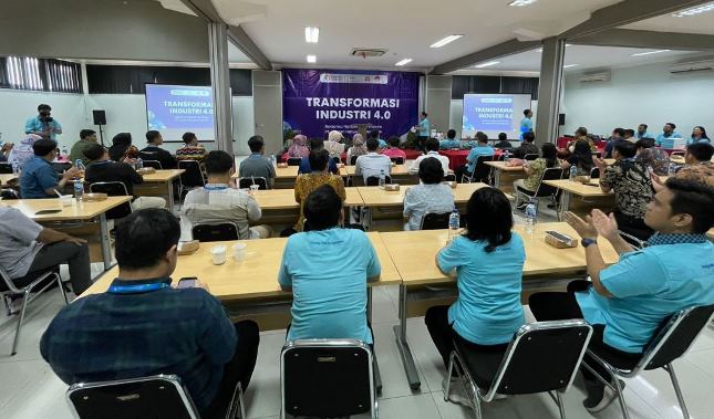 37 Perusahaan Ikuti Bimtek Transformasi Industri 4.0 di PT Lautan Natural Krimerindo.