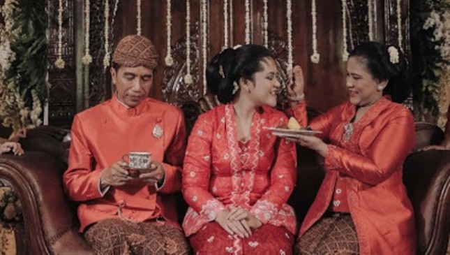 Presiden Jokowi Apresiasi Relawan yang Hadiri Prosesi Pernikahan (Foto Setkab)