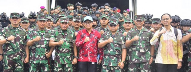Wadan Kormar Hadiri Penyiapan Satgas Kontingan Garuda di Palestina
