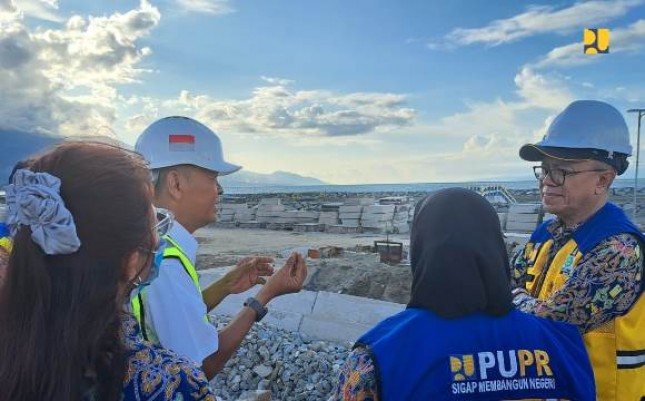 Pulihkan Konektivitas Kota Palu Pascabencana, Kementerian PUPR Targetkan Rekonstruksi Jembatan Palu IV Rampung Desember 2024