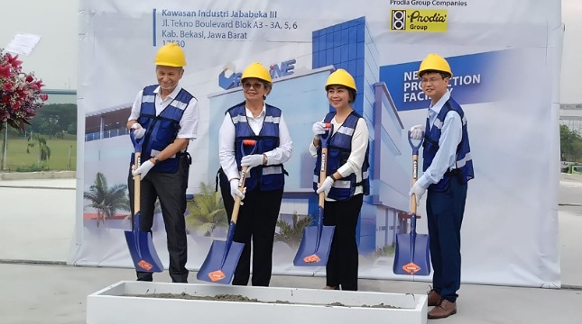 Proline Lakukan Topping Off Pabrik ke-2 di Kawasan Industri Jababeka