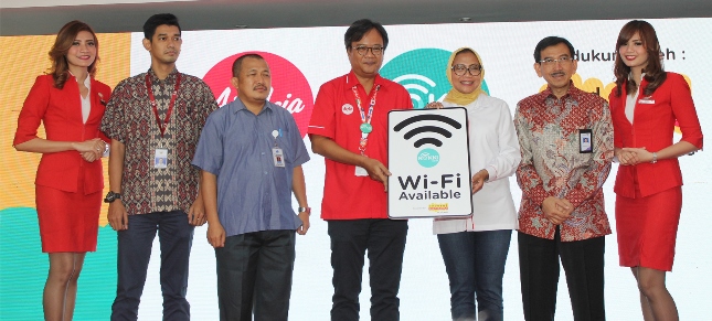 AirAsia Indonesia Luncurkan Layanan WiFi dalam Penerbangan (Foto Ist)