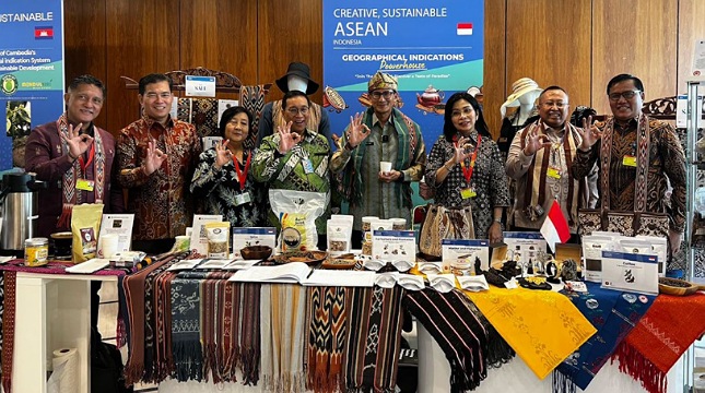 Menparekraf, Sandiaga Uno saat menghadiri acara ASEAN Reception – On The Sidelines Of The 65th Series Of Meetings Of The Assemblies Of The Member States Of WIPO di Jenewa, Swiss