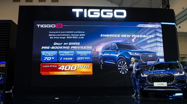 Peluncuran pre-booking Chery TIGGO 8