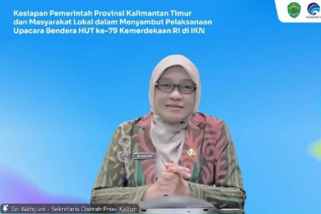 Sri Wahyuni Sekretaris Daerah Prov Kaltim
