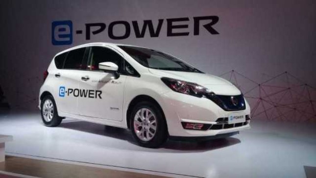 Nissan Note e-Power, mobil yang menggunakan motor elektrik dengan tenaga dari baterai lithium ion on board