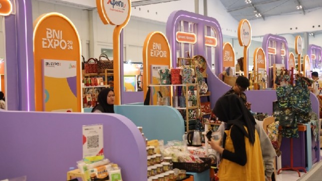 Booth UMKM di BNI Expo
