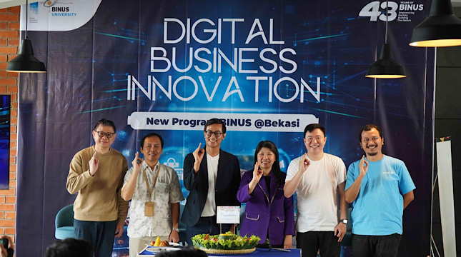 BINUS @Bekasi Luncurkan Program Digital Business Innovation