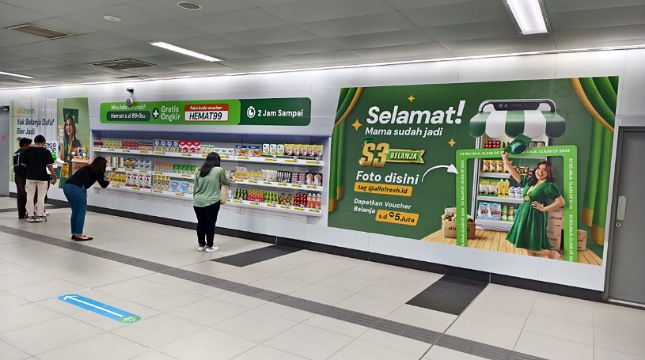 Dinding Belanja AlloFresh