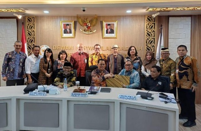 Raker DPD RI dengan Perpusnas.