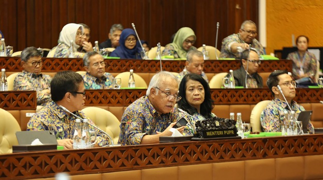 Rapat Kerja antara Komisi V DPR RI bersama Kementerian PUPR