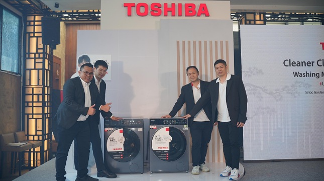 Peluncuran mesin cuci Toshiba
