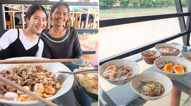 Sup Mie Perahu, Kuliner Unik di Daerah Ayutthya, Thailand (Foto: travelingyuk.com)