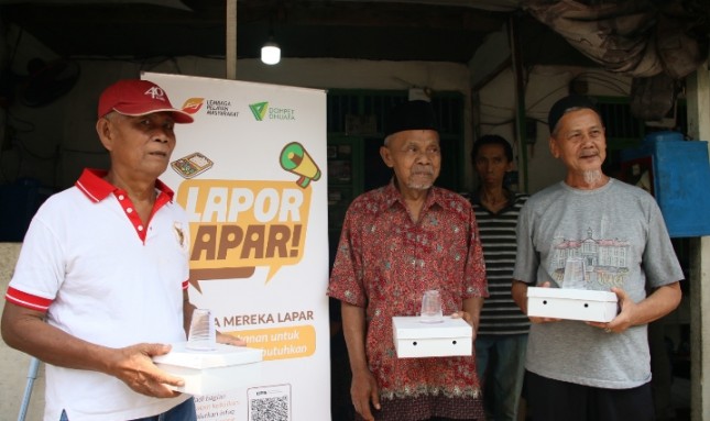 LPM Dompet Dhuafa gelar aksi sosial bertajuk 'Lapor Lapar' di Bekasi