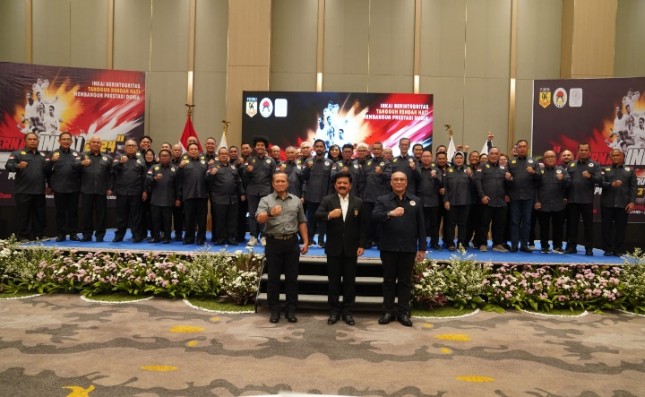 Pengukuhan Pengurus Pusat INKAI periode 2023-2027 oleh PB FORKI