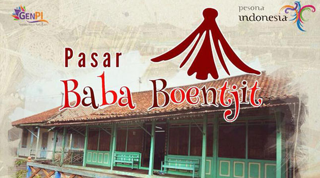 Pasar Baba Boentjit di Tepian Sungai Musi, Palembang (Foto:facebook.com/kemenpar)