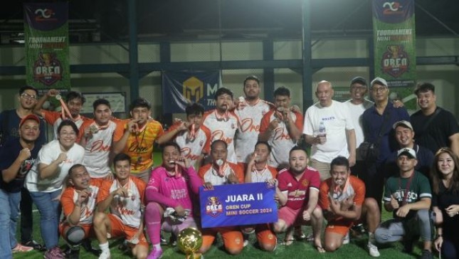 Koperasi Nusantara (KOPNUS) merayakan hari jadinya ke - 20 dengan mengadakan berbagai rangkaian kegiatan, salah satunya adalah "OREN CUP Mini Soccer 2024".