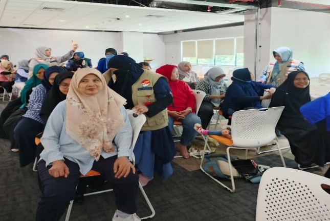 Peserta sosialisasi Totok Punggung