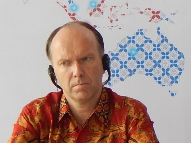 Gerrit Steen, Dirut Fresenius Kabi Board Member untuk wilayah Asia (Foto Abraham Sihombing)