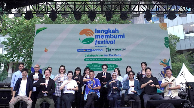 Langkah Membumi Festival 2024, Senayan Park, Jakarta