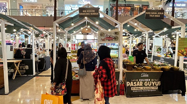 Festival kuliner pasar guyub Grand Metropolitand Bekasi