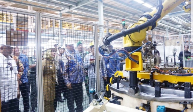 Menperin kunjungi pabrik otomotif di Serang Banten