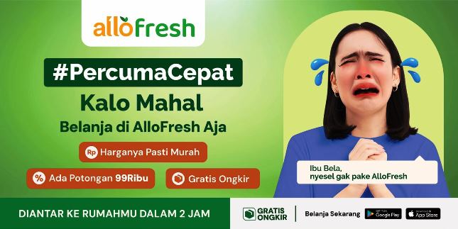 AlloFresh hadirkan solusi berbelanja mudah dan terjangkau untuk para mama.