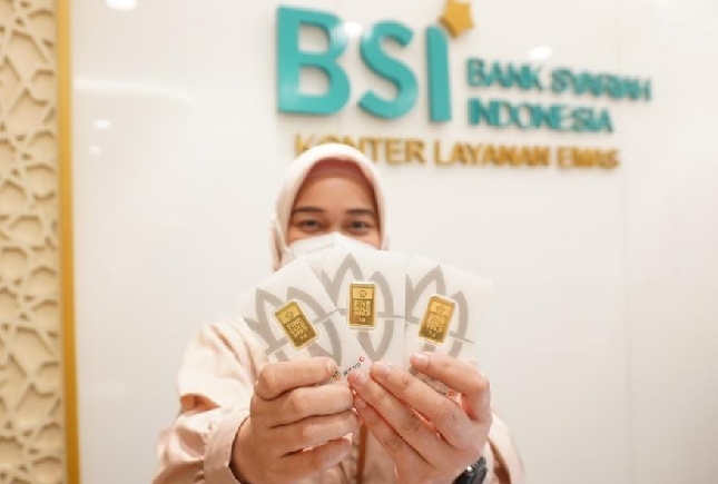 Konter layanan Emas BSI