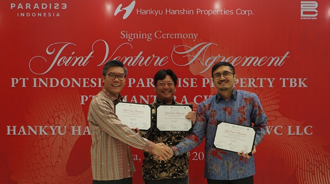Kerjasama Hankyu Hanshin Properties dan Paradise Indonesia