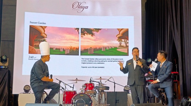 Director of Sales & Marketing O’laya Magnifique, Owen Lesmana (tengah)