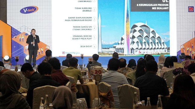 Nippon Paint Indonesia Luncurkan V-tech Ms Sealant – Best In Class