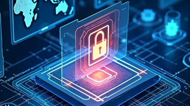 Ilustrasi Digital Security