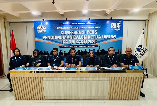 Konferensi Pers Pengumuman Calon Ketua Umum IKA Trisakti 2025