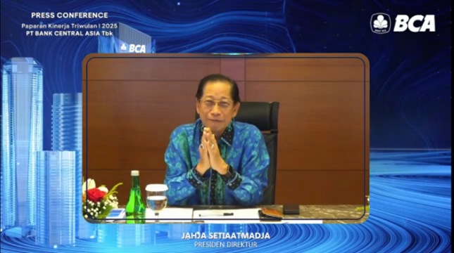Presiden Direktur PT Bank Central Asia Tbk, Jahja Setiaatmadja