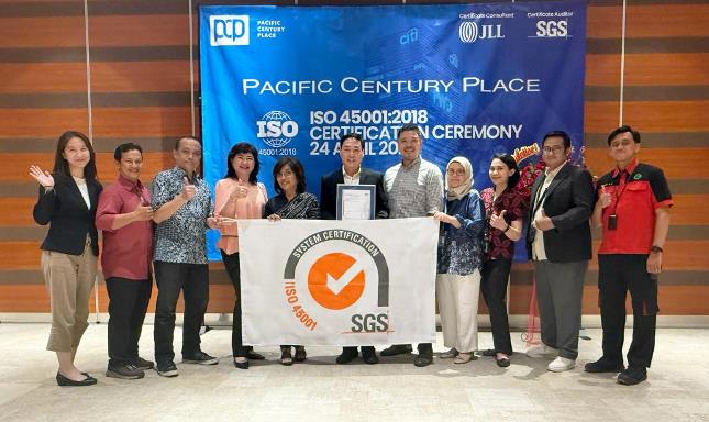 PCP Tower SCBD Jakarta Raih Sertifikasi ISO 45001:2018