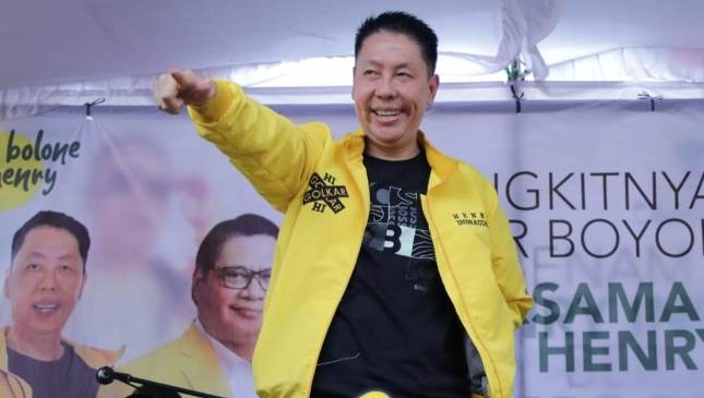 Prof. Dr. Henry Indraguna, Penasehat Ahli Balitbang DPP Partai Golkar tegaskan komitmen dukung Presiden Prabowo yang ingin lindungi memberi perlindungan hak buruh.