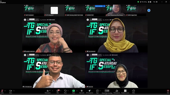 Forum diskusi strategis Think Grow Inspire Fridays (TGIF) – Special Saturday Session