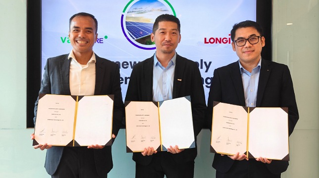 Vanda RE tandatangani Framework Supply Agreement senilai 1 GW dengan LONGi