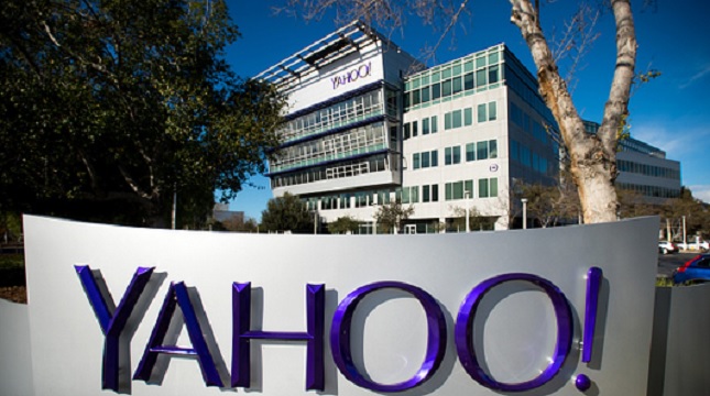 Markas Yahoo di California, AS. (Noah Berger/Bloomberg/Getty Images)