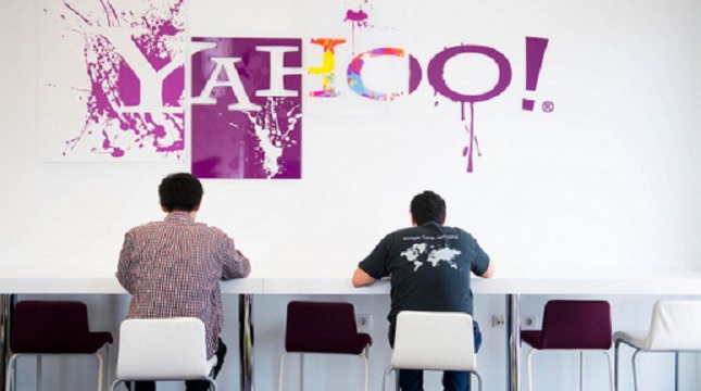 Markas Yahoo di California, AS. (Noah Berger/Bloomberg/Getty Images)
