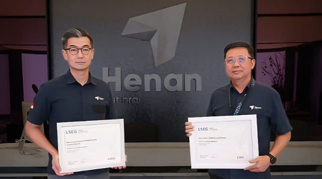 Henan Asset Head of Investments & Equity Ivan Chamdani (kiri) dan Director Markam Halim (kanan)