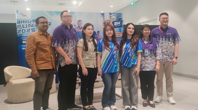 Konferensi pers BINUSIAN Fun Run 2025