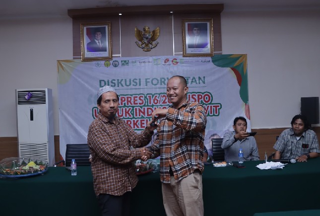 Ketua Forwatan yang baru, Bantolo serah terima dari Ketua Lama Yuwono Ibnu Nugroho